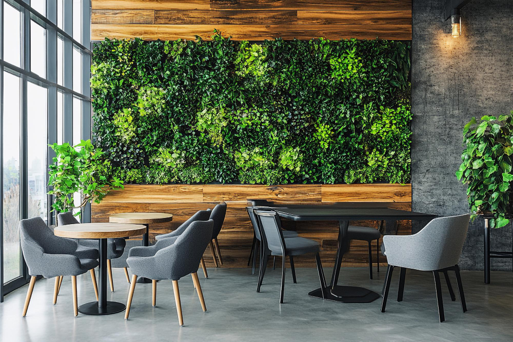 Jardines verticales en Madrid solución natural para terrazas y patios pequeños